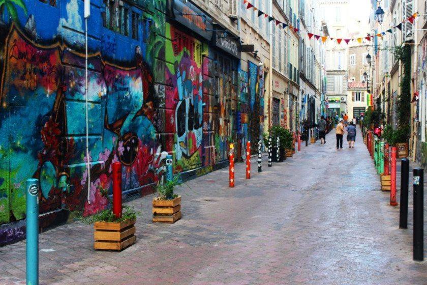 Quartier de verdure Cours Julien La Plaine chambre privée dans appartement Marsella Exterior foto